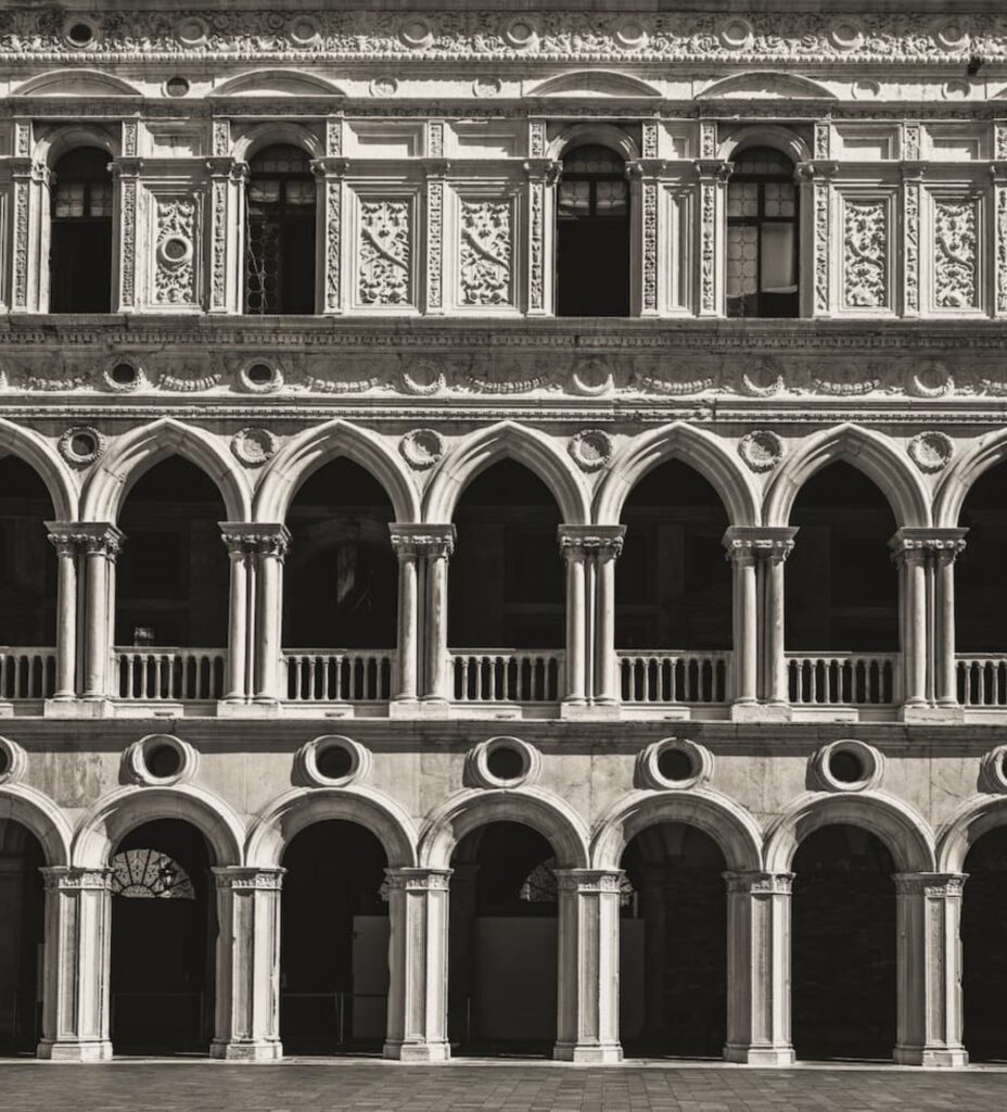 dóžecí palác v Benátkách