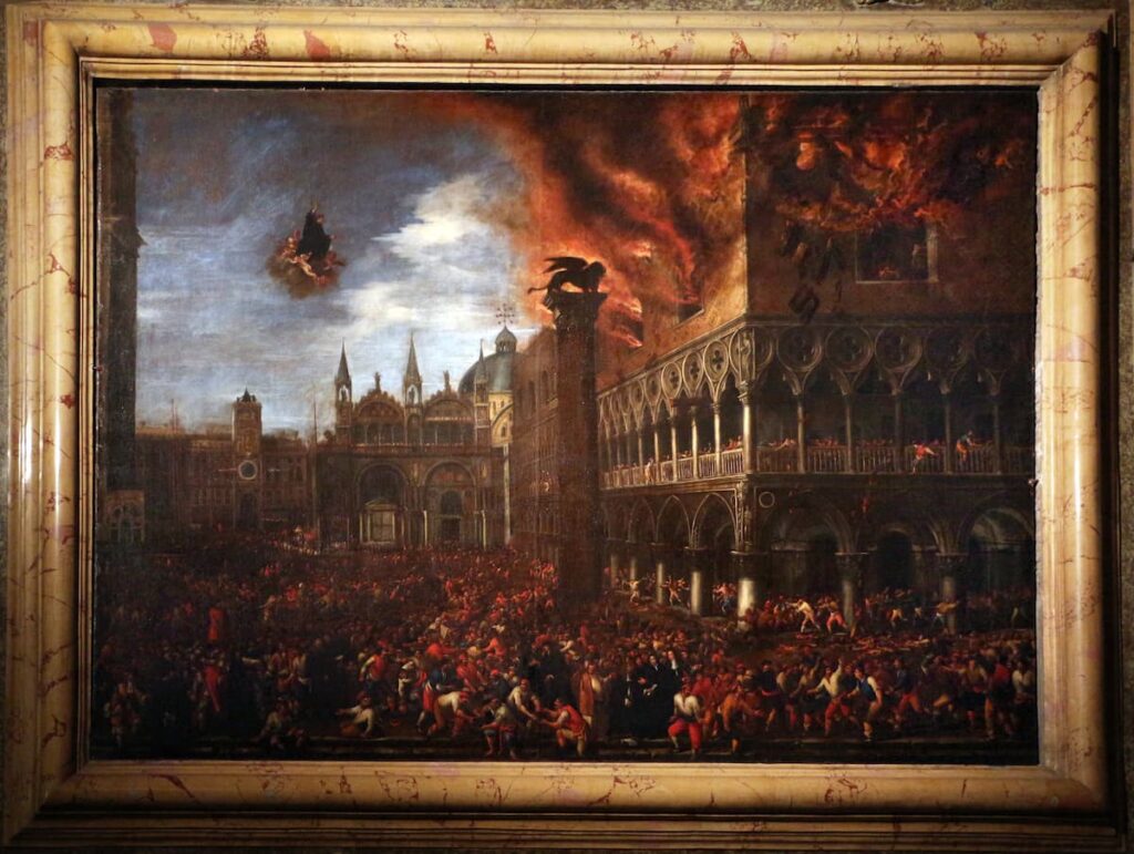 incendio palazzo ducale venezia